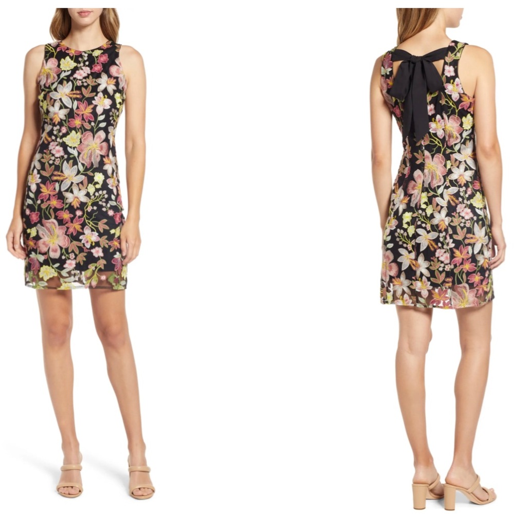 Sam Edelman Embroidered Sheath Dress